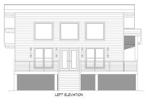Modern  House Plan #940-00477 Elevation Photo
