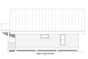 Modern  House Plan #940-00477 Elevation Photo