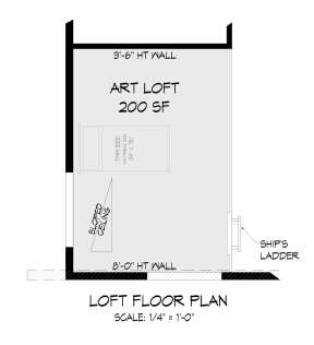 Loft for House Plan #940-00477