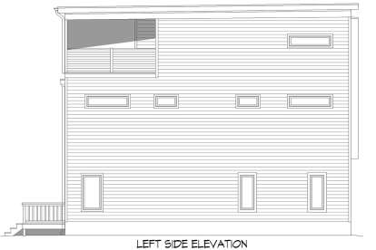 Modern House Plan #940-00478 Elevation Photo