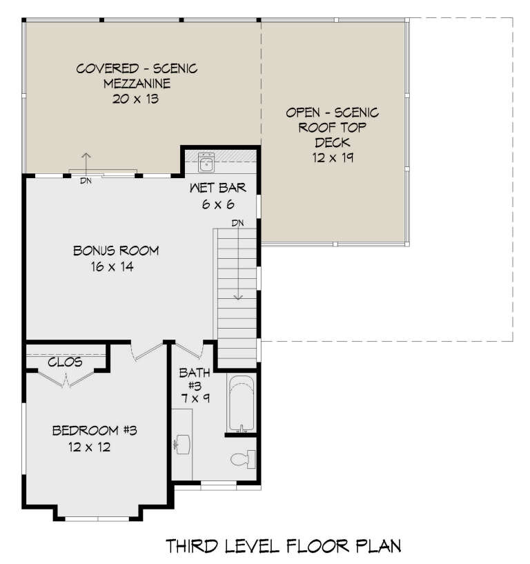 House Plan House Plan #26694 Drawing 3