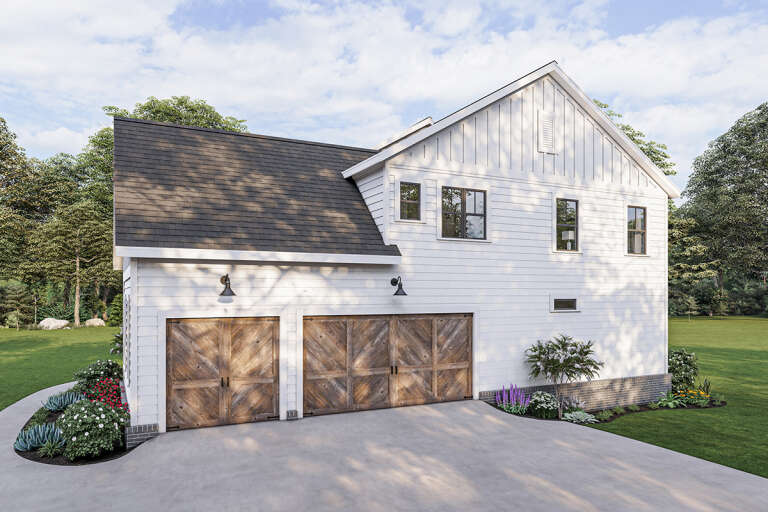 Modern Farmhouse House Plan #009-00311 Elevation Photo