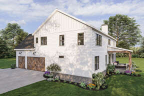 Modern Farmhouse House Plan #009-00311 Elevation Photo