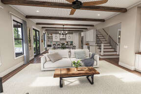Modern Farmhouse House Plan #009-00311 Additional Photo