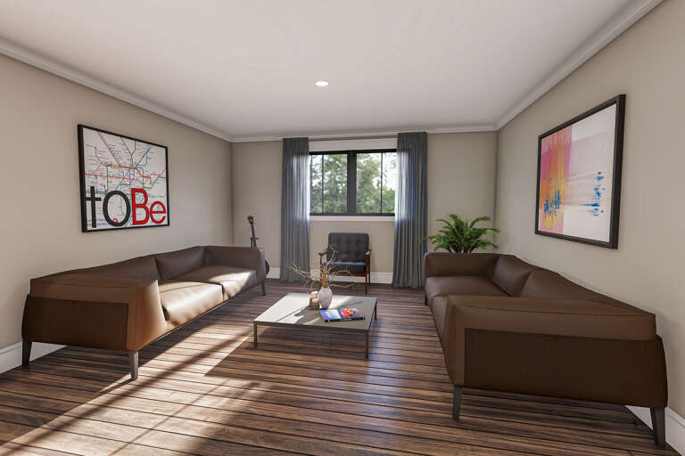 Modern Farmhouse House Plan #009-00311 Additional Photo