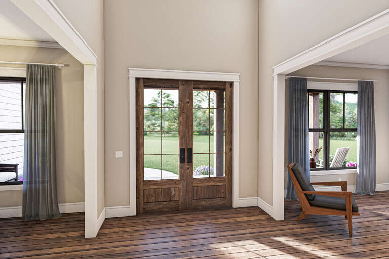 Modern Farmhouse House Plan #009-00311 Additional Photo