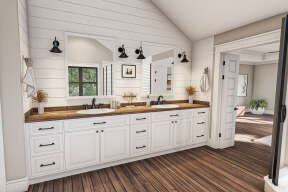 Modern Farmhouse House Plan #009-00311 Additional Photo