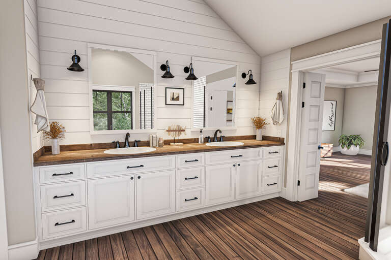 Modern Farmhouse House Plan #009-00311 Additional Photo