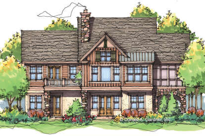 Craftsman House Plan #2865-00060 Elevation Photo