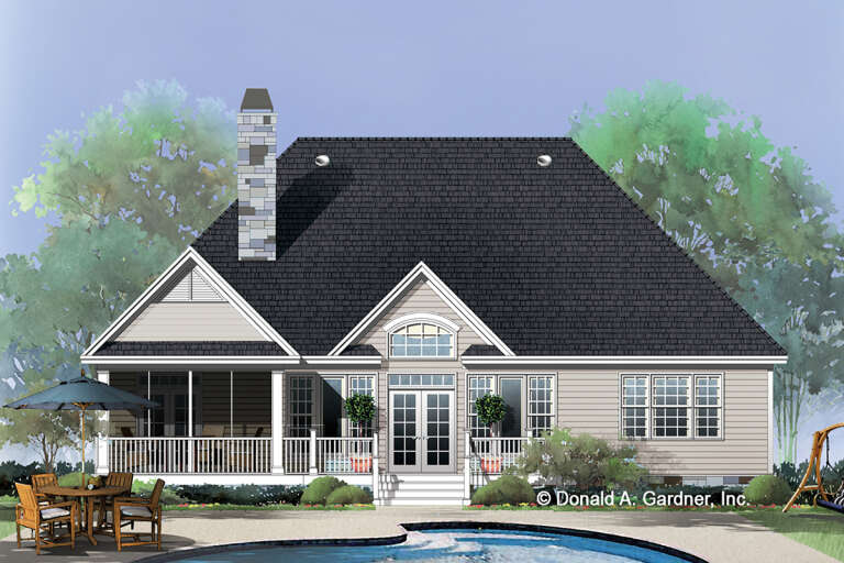 Country House Plan #2865-00062 Elevation Photo