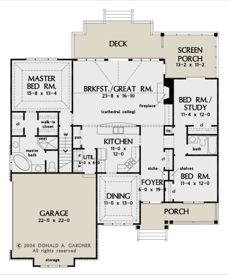 House Plan House Plan #26702 Drawing 1