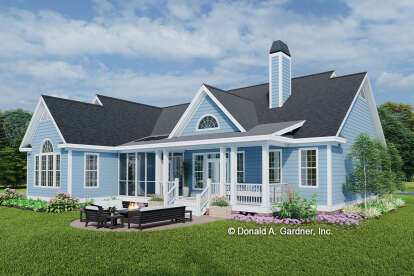 Country House Plan #2865-00063 Elevation Photo