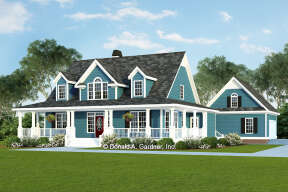 Country House Plan #2865-00064 Elevation Photo