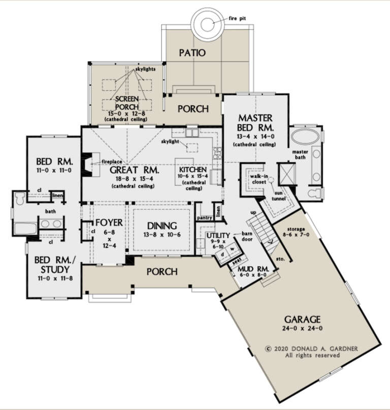 House Plan House Plan #26705 Drawing 1