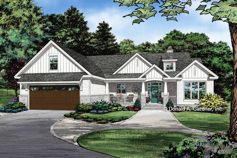 House Plan House Plan #26706 Front Elevation 