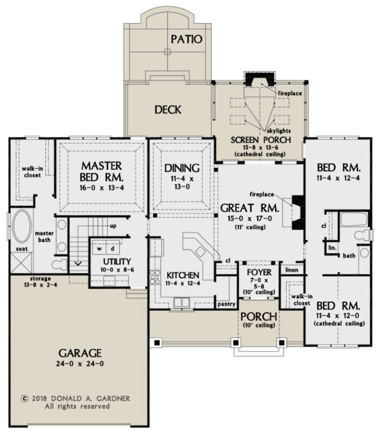 House Plan House Plan #26706 Drawing 1