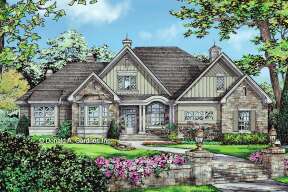 French Country House Plan #2865-00067 Elevation Photo