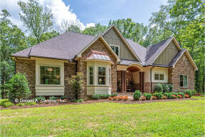 French Country House Plan #2865-00067 Elevation Photo