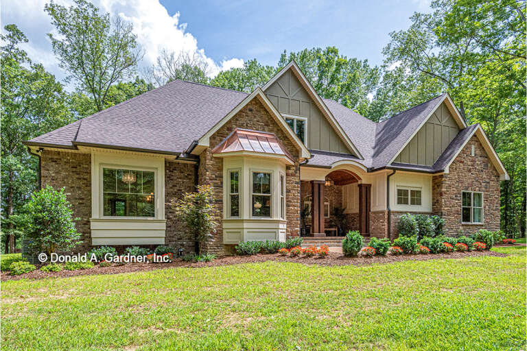 French Country House Plan #2865-00067 Elevation Photo
