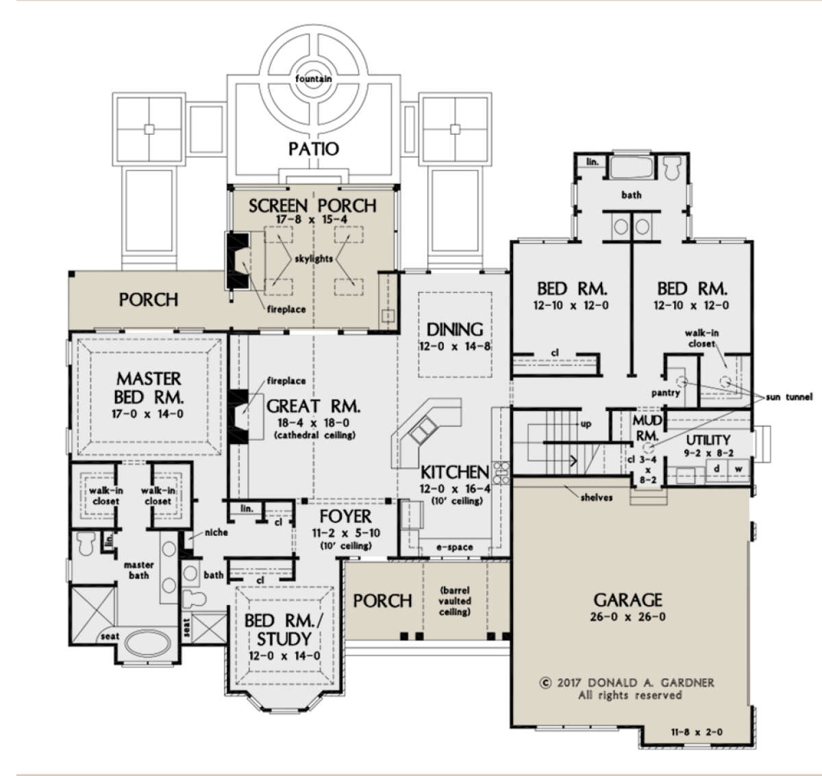 Main Floor  for House Plan #2865-00067