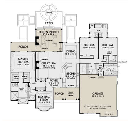 House Plan House Plan #26707 Drawing 1