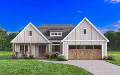 売れ筋ランキングも Farmhouse Modern Plan: 2 Bedrooms, 3 Feet, Square 1,941 建築工学