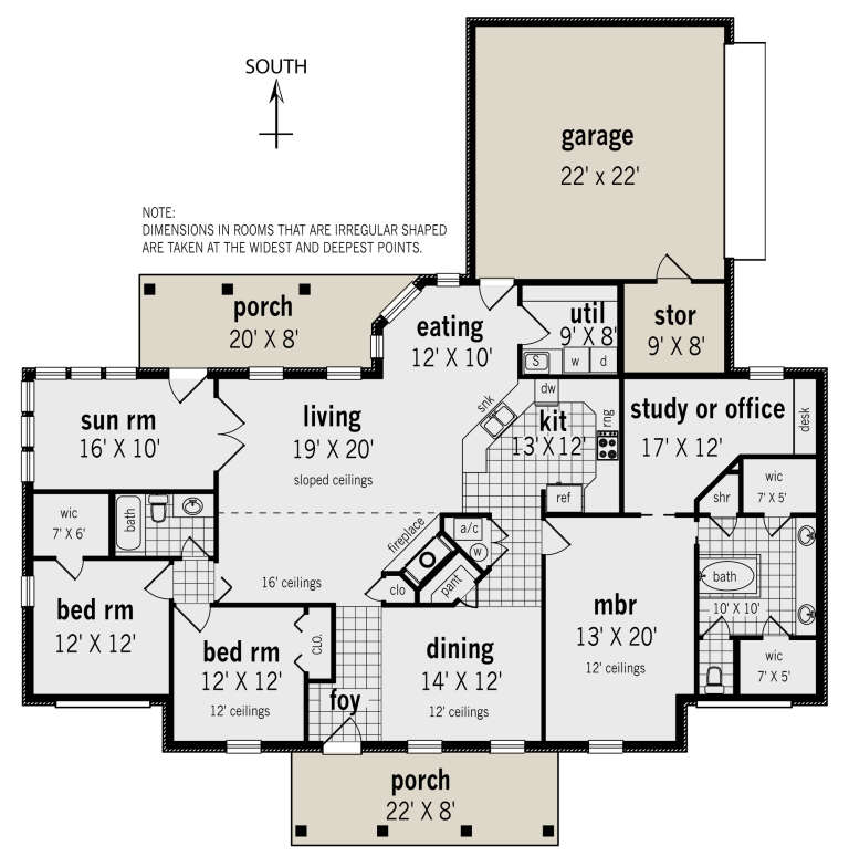 House Plan House Plan #26709 Drawing 1