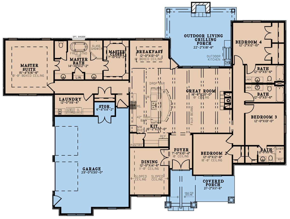 Main Floor  for House Plan #8318-00239