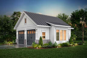 Modern Farmhouse House Plan #041-00269 Elevation Photo