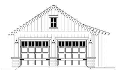 Modern Farmhouse House Plan #041-00269 Elevation Photo