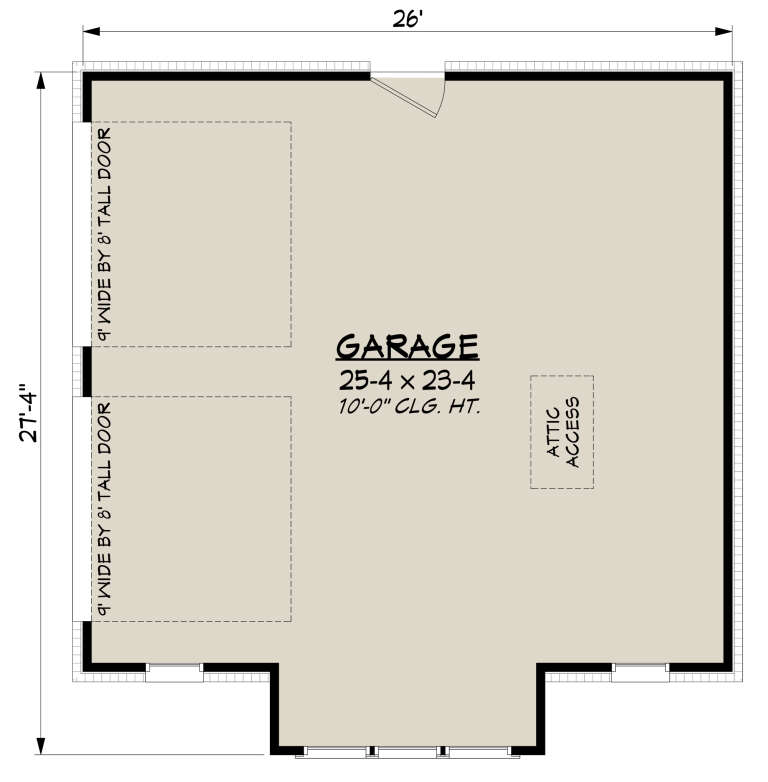 House Plan House Plan #26711 Drawing 1