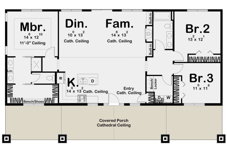 House Plan House Plan #26712 Drawing 1