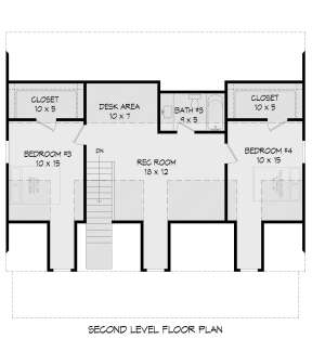Second Floor for House Plan #940-00481