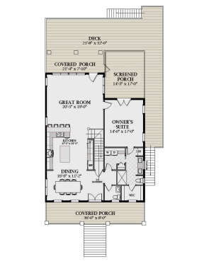 Main Floor for House Plan #6849-00119