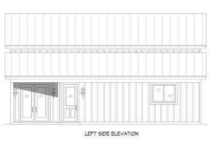 Barn House Plan #940-00483 Elevation Photo