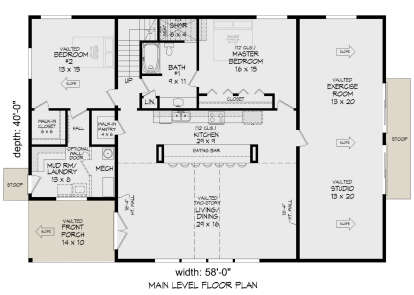 Main Floor  for House Plan #940-00483