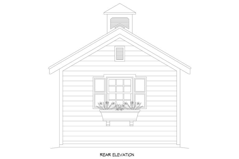 Cottage House Plan #940-00484 Elevation Photo