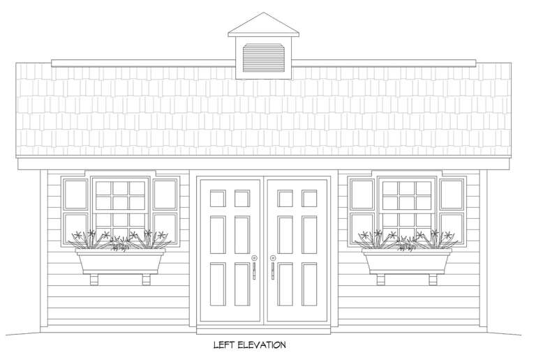 Cottage House Plan #940-00484 Elevation Photo