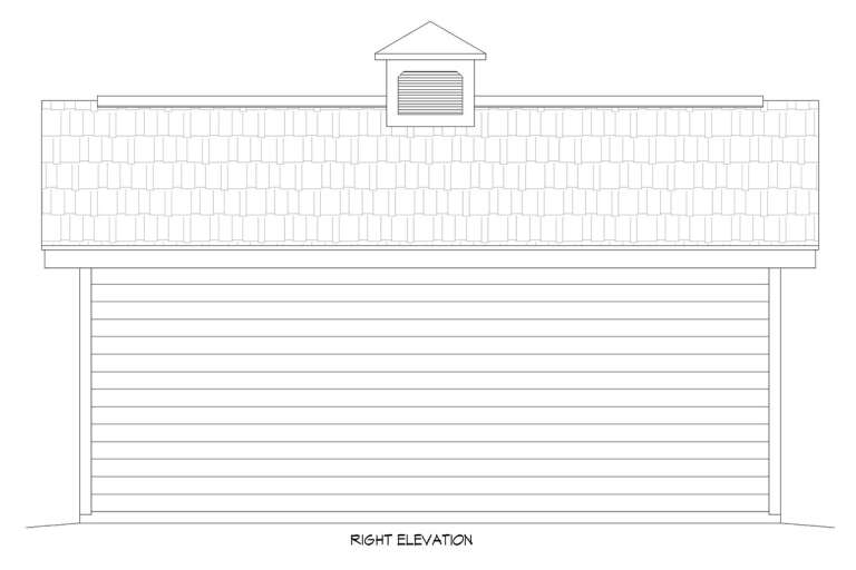 Cottage House Plan #940-00484 Elevation Photo