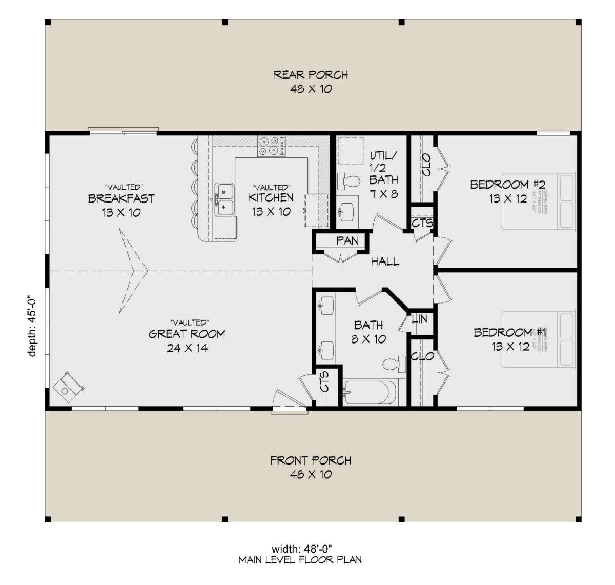 Main Floor  for House Plan #940-00485