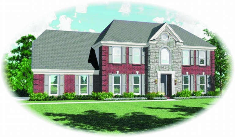 House Plan House Plan #2672 Front Elevation