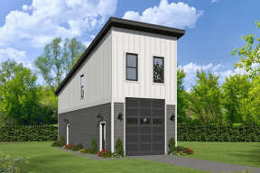 Modern House Plan #940-00486 Elevation Photo