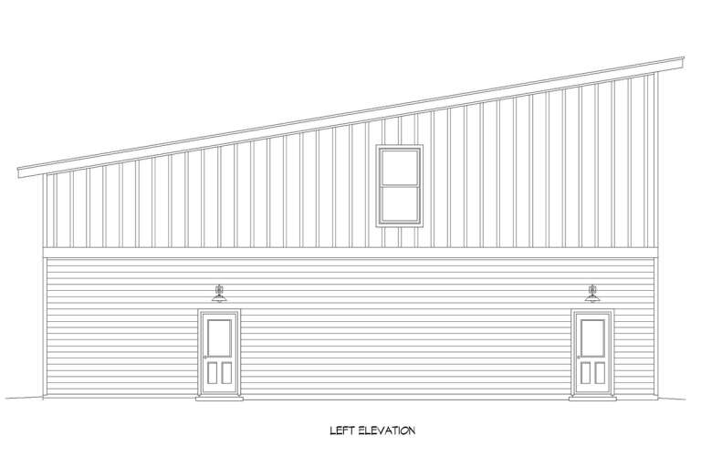 Modern House Plan #940-00486 Elevation Photo