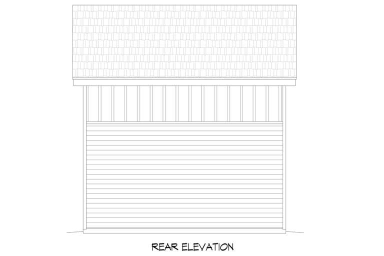 Modern House Plan #940-00487 Elevation Photo