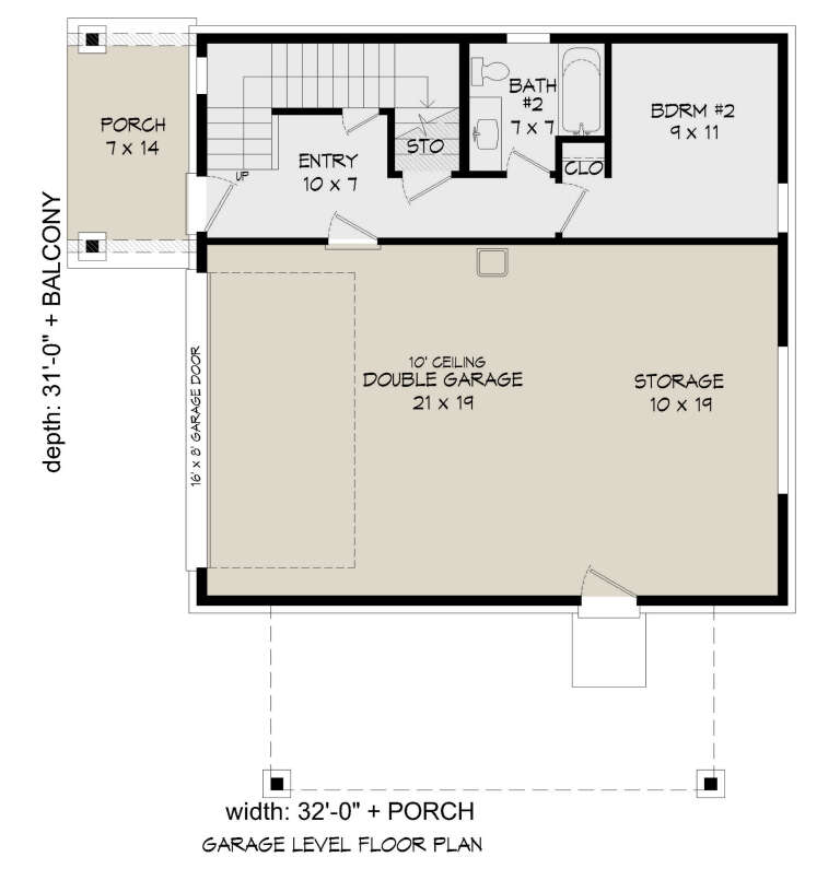House Plan House Plan #26722 Drawing 1