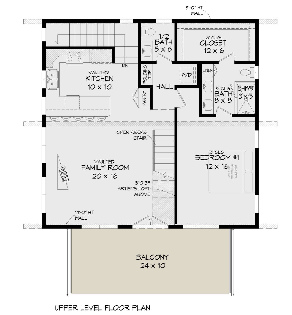 Second Floor for House Plan #940-00488