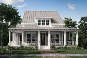 Cottage House Plan #041-00271 Elevation Photo