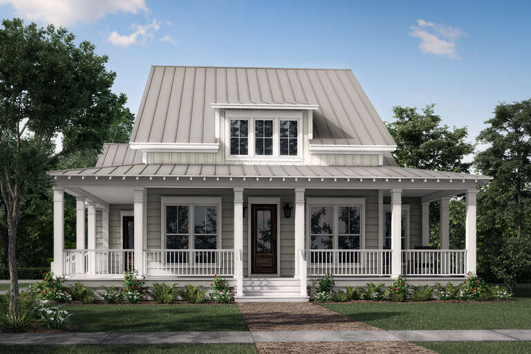 Cottage House Plan #041-00271 Elevation Photo