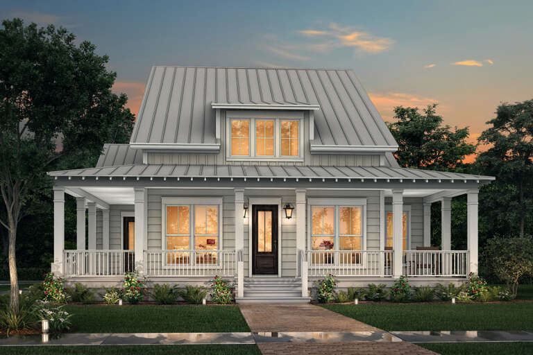 Cottage House Plan #041-00271 Elevation Photo