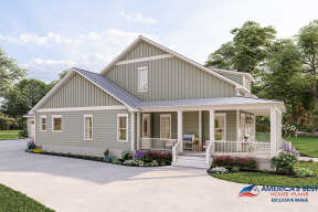 Cottage House Plan #041-00271 Elevation Photo